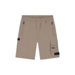 Malelions Men Technical Cargo Shorts | Taupe