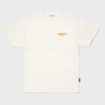 EQUALITÉ: SOCIETÉ OVERSIZED TEE OFF-WHITE & ORANGE