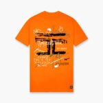 JORCUSTOM: ARTISTKD SLIM FIT T-SHIRT ORANGE