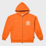 EQUALITÉ: ARID OVERSIZED FULL ZIP ORANGE