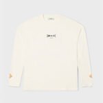 EQUALITÉ: CHLOÉ LONGESLEEVE TEE OFF-WHITE & ORANGE