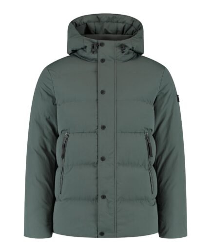 PURE PATH PUFFER JACKET GROEN 26030403