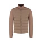 Malelions Premium Hybrid Quilted Jacket | Taupe