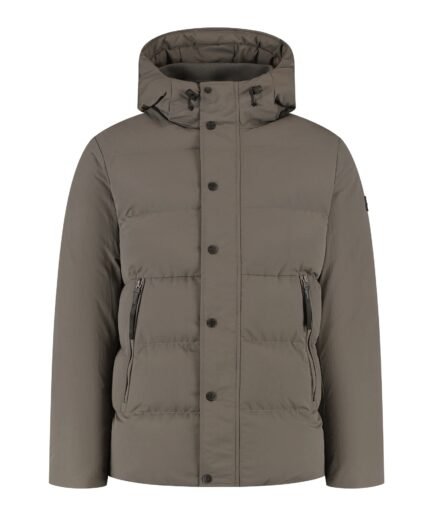 PURE PATH PUFFER JACKET TAUPE 26030403