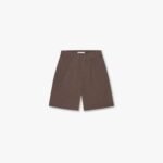 CROYEZ ZEPLIN SEERSUCKER SHORTS - BROWN