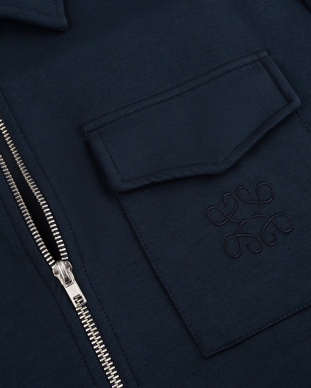 WOODROW SILVER | BLUE DARK