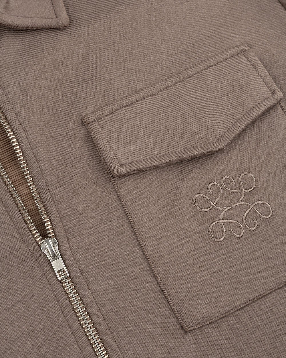 WOODROW SILVER | TAUPE