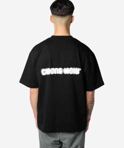 BLURRY LOGO TEE - BLACK