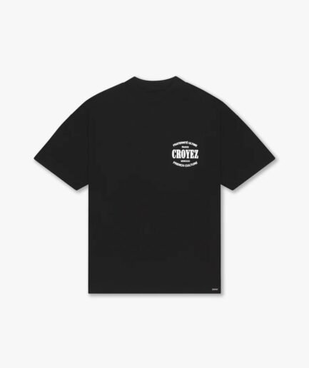 CROYEZ STAMP T-SHIRT - BLACK