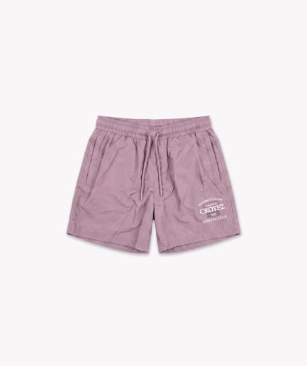 Croyez Overlay Fraternite Swim Shorts | Mauve