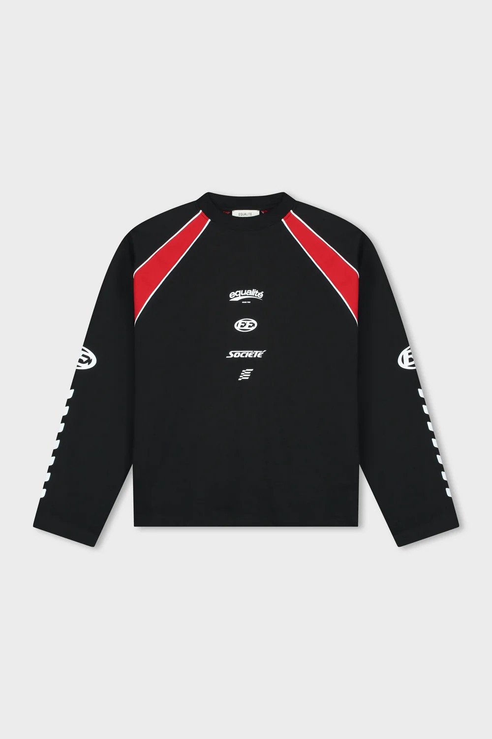 EQUALITÉ LAP LONGSLEEVE TEE BLACK