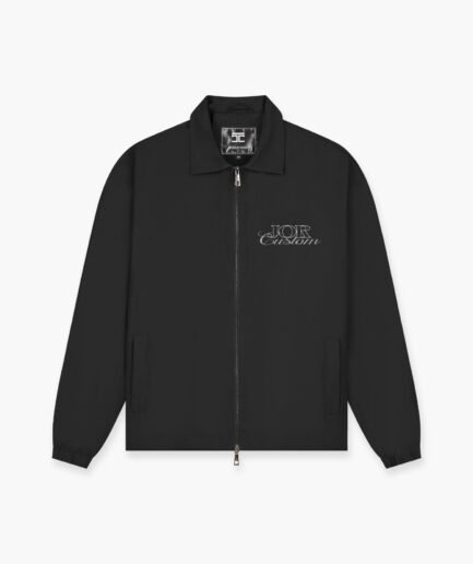 JORCUSTOM COACH JACKET BLACK