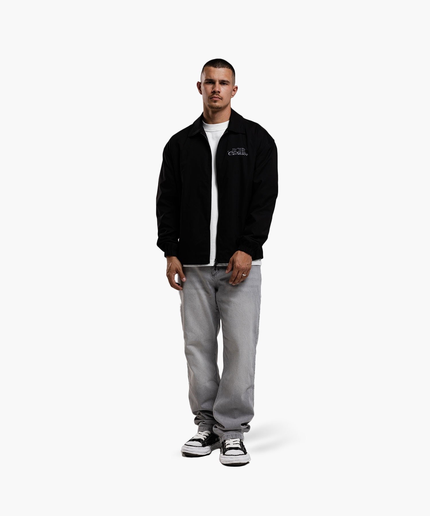 JORCUSTOM COACH JACKET BLACK