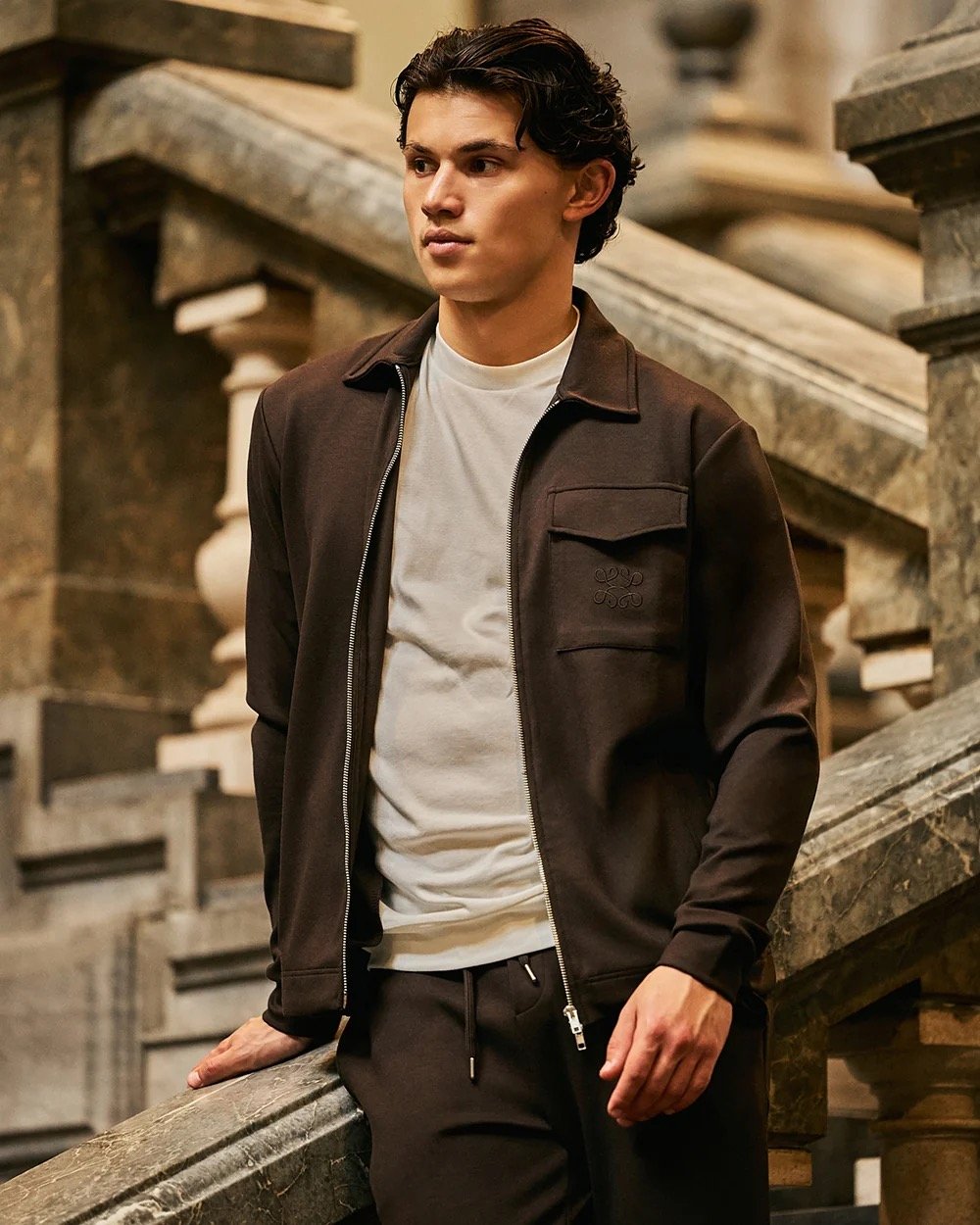 WOODROW SILVER | BROWN DARK