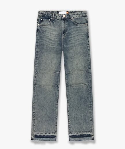 CROYEZ CD1 STEPPED HEM JEANS | LIGHT BLUE