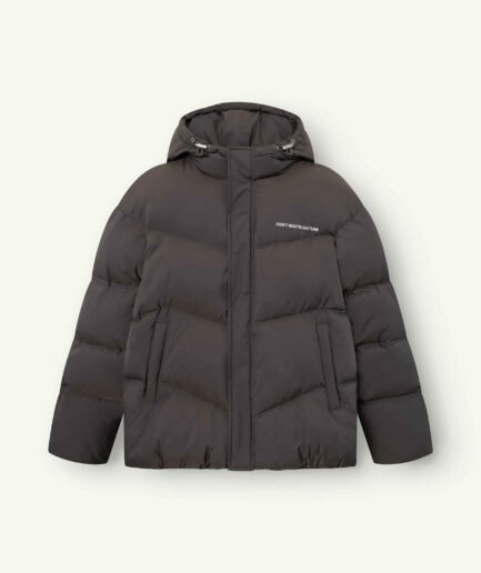 DON'T WASTE CULTURE SORA PUFFER JACKET | GREEN GREY
