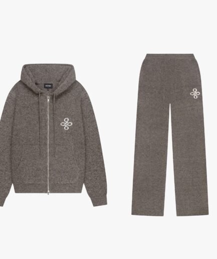 QUOTRELL CALVIN KNITTED SET | TAUPE