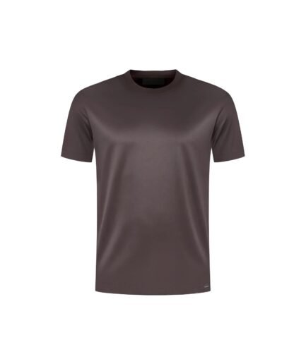 Malelions Men Mercerized T-Shirt | Mulch Brown