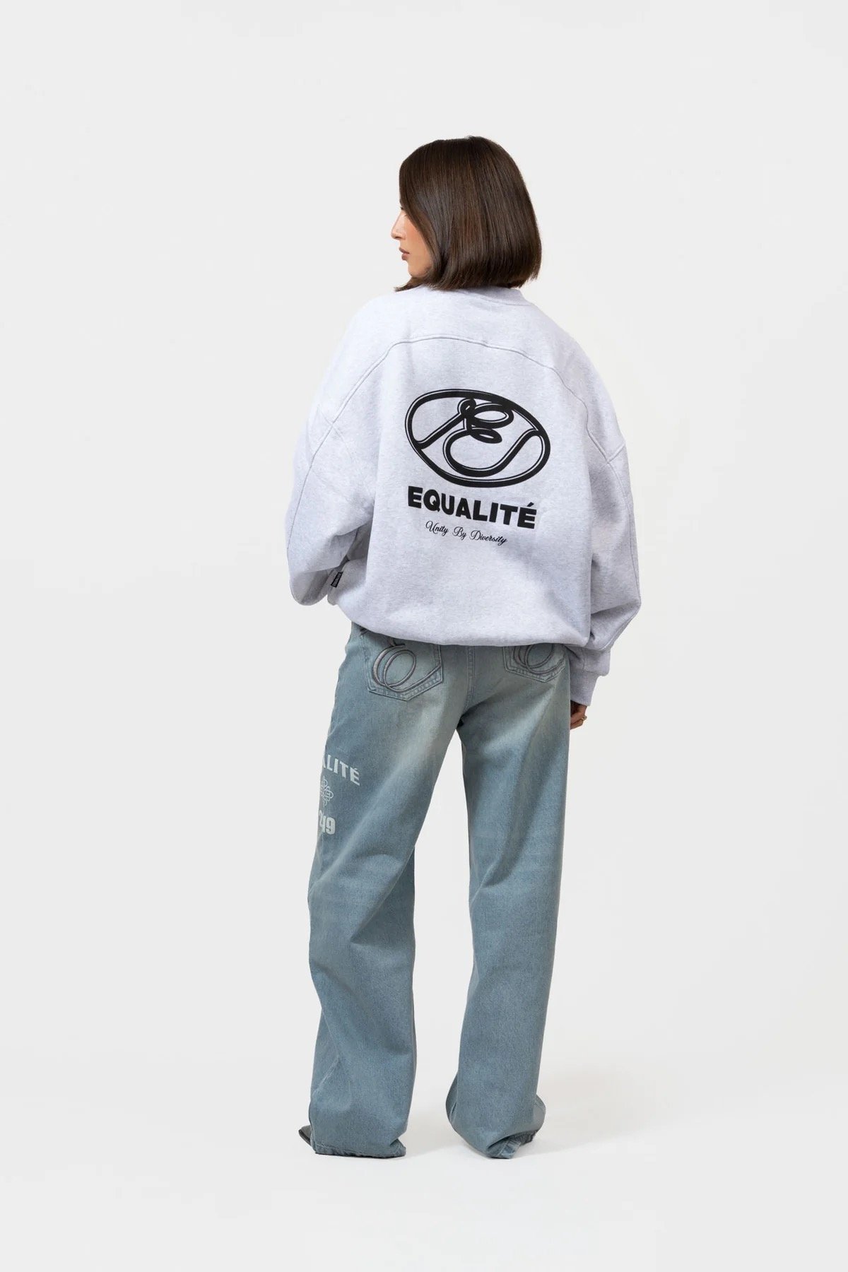 EQUALITÉ: ARID SWEATER MELANGE GREY