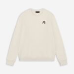 AB LIFESTYLE: Basic Crewneck White Swan