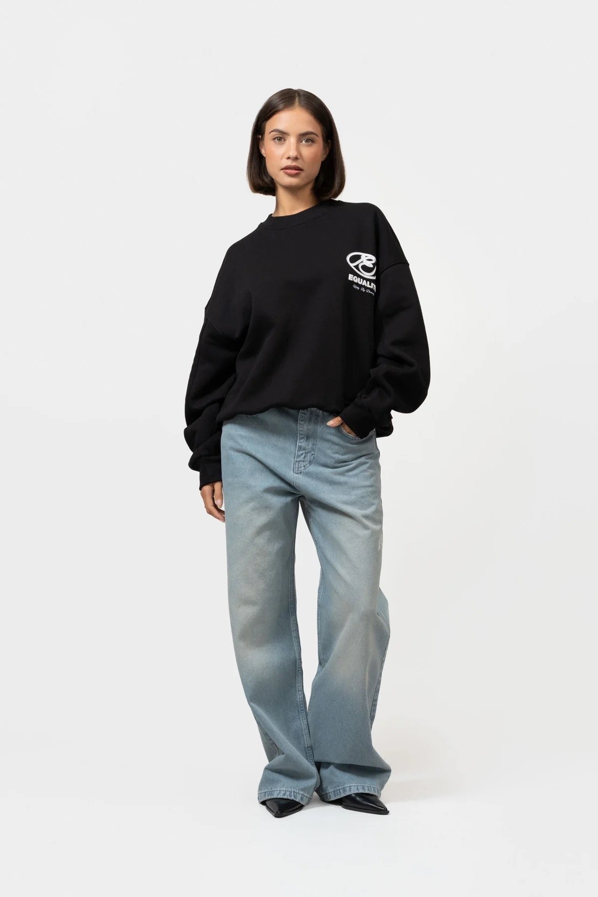 EQUALITÉ: ARID SWEATER BLACK
