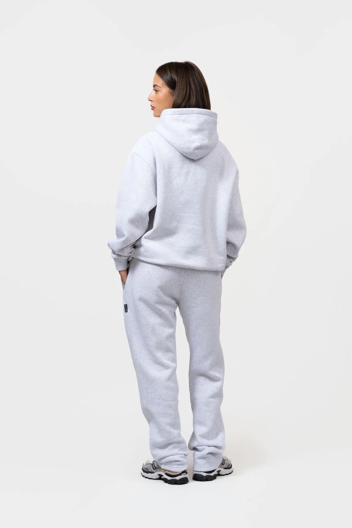 EQUALITÉ: CELESTE OVERSIZED HOODIE MELANGE GREY