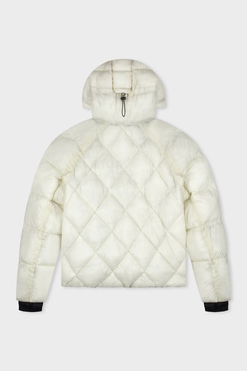 EQUALITÉ DIAMOND PUFFER JACKET OFF-WHITE