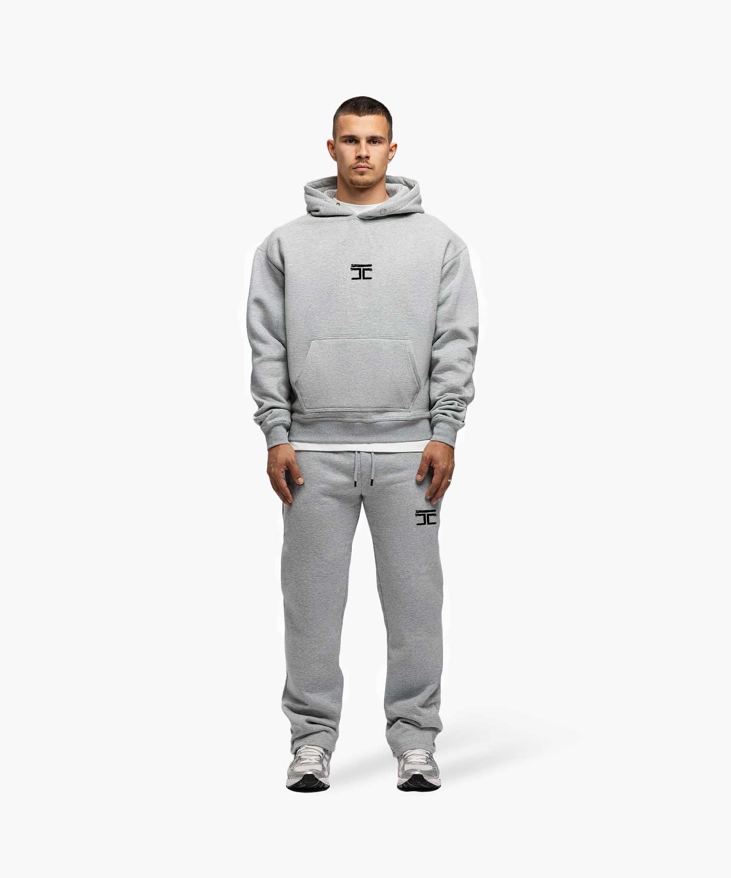 JORCUSTOM ARTIST FLEECE STRAIGHT FIT JOGGER GREYMELANGE