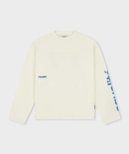 EQUALITÉ PEGASUS OVERSIZED LONGSLEEVE TEE OFF-WHITE