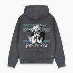JORCUSTOM ANGEL2.0 FLEECE OVERSIZED HOODIE ACIDGREY