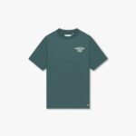 CROYEZ FRATERNITÉ T-SHIRT - GREEN/OFF-WHITE
