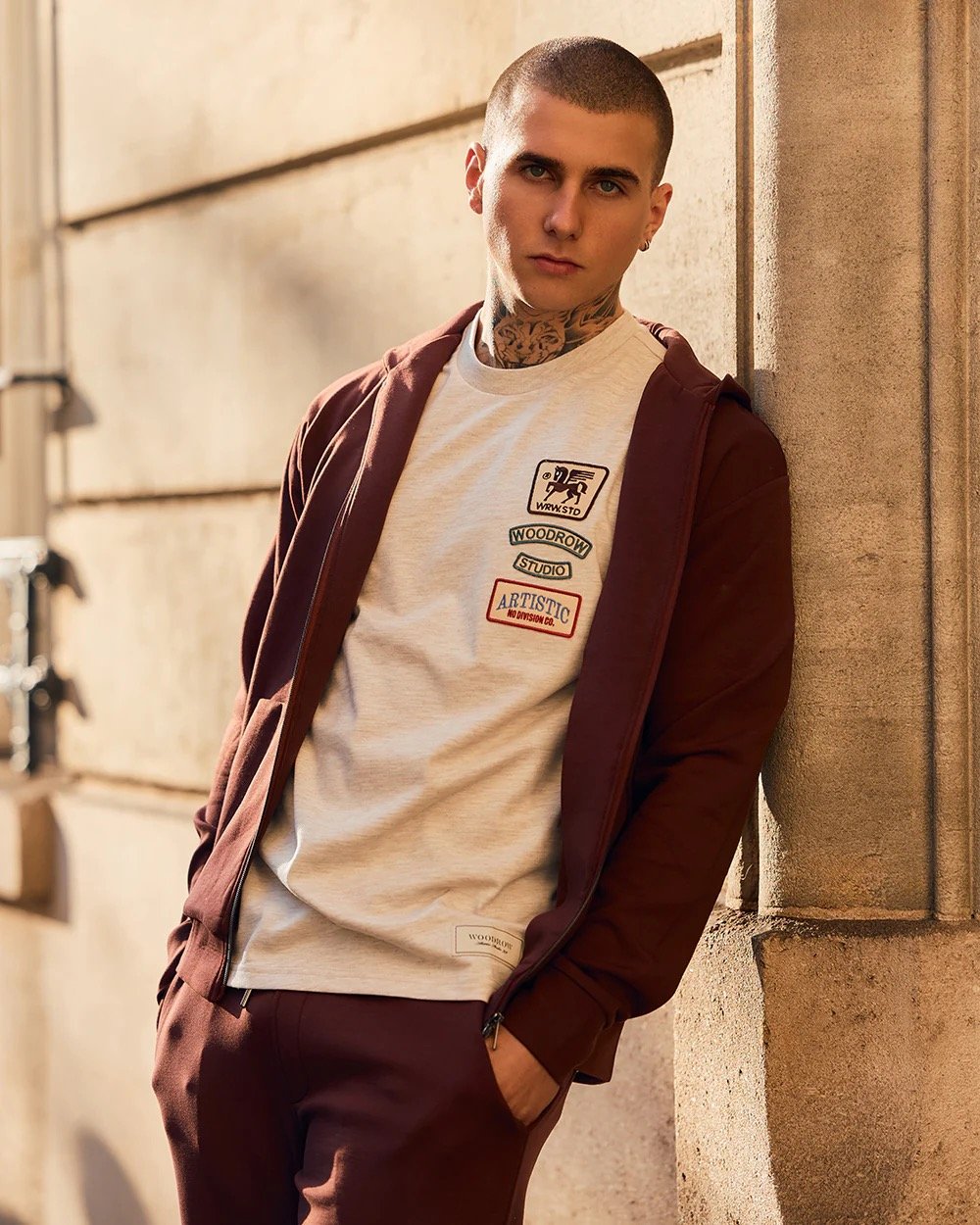 WOODROW LEWIS - OATMEAL MELANGE