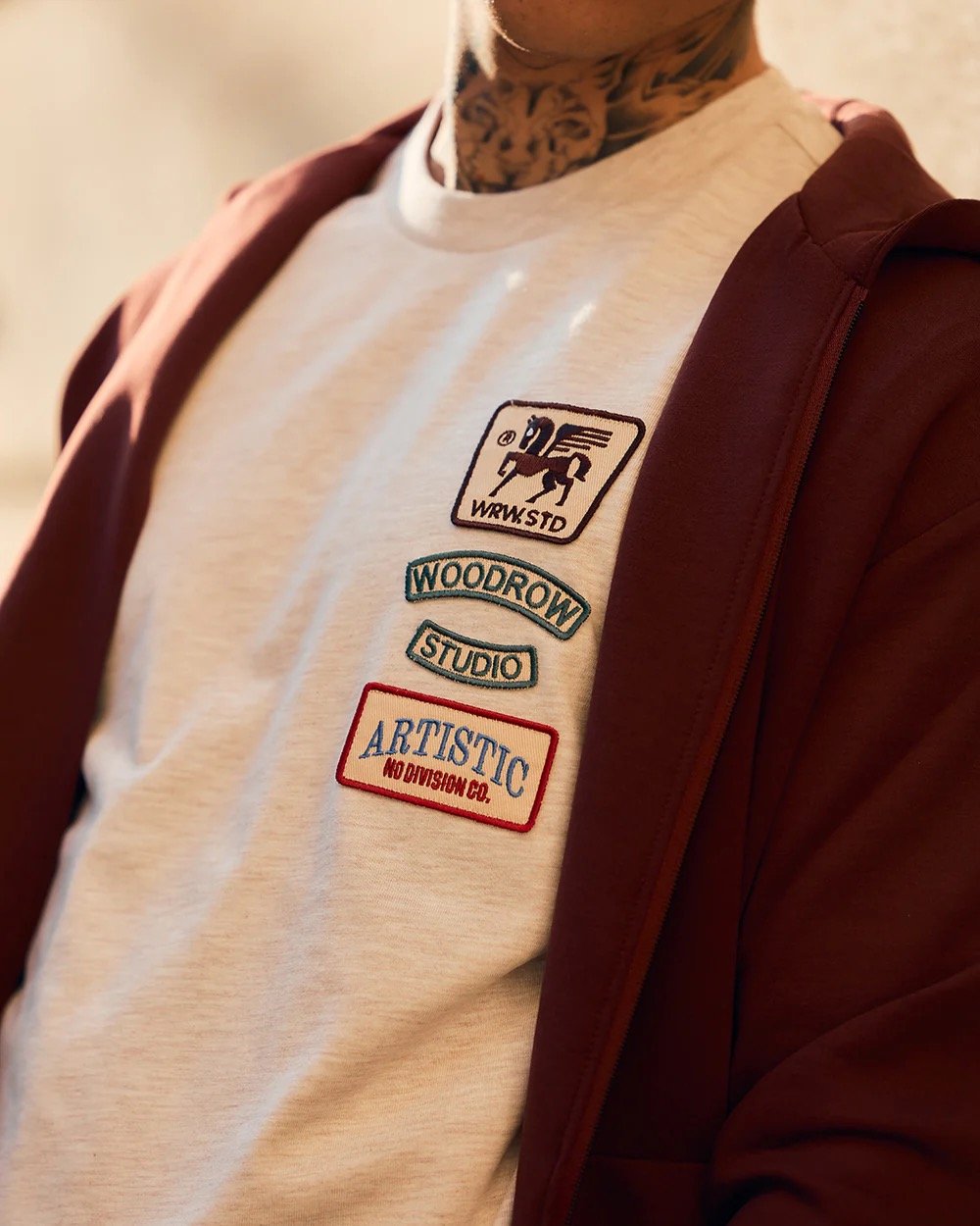 WOODROW LEWIS - OATMEAL MELANGE