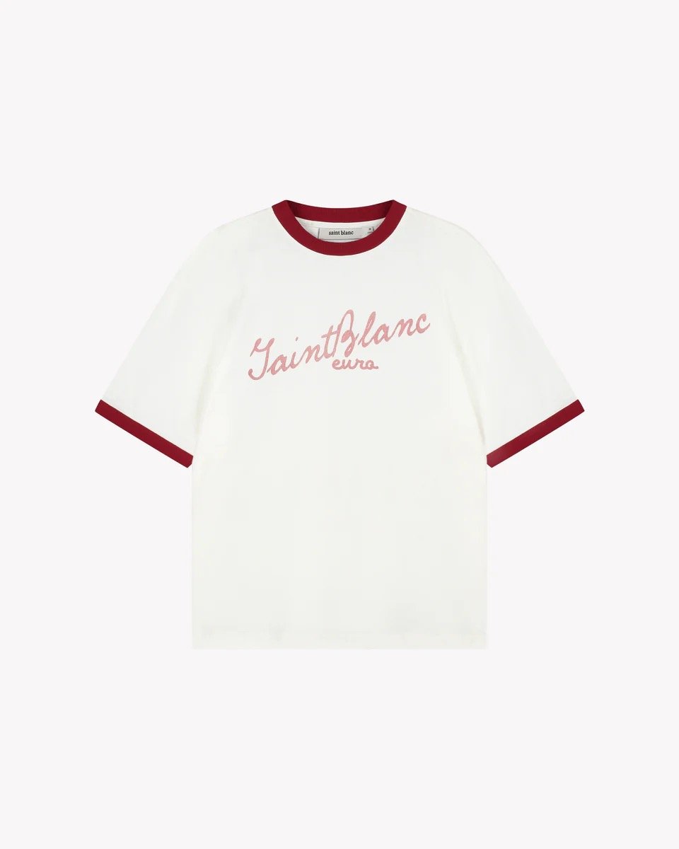 SAINT BLANC SCRIBBLE RINGER T-SHIRT
