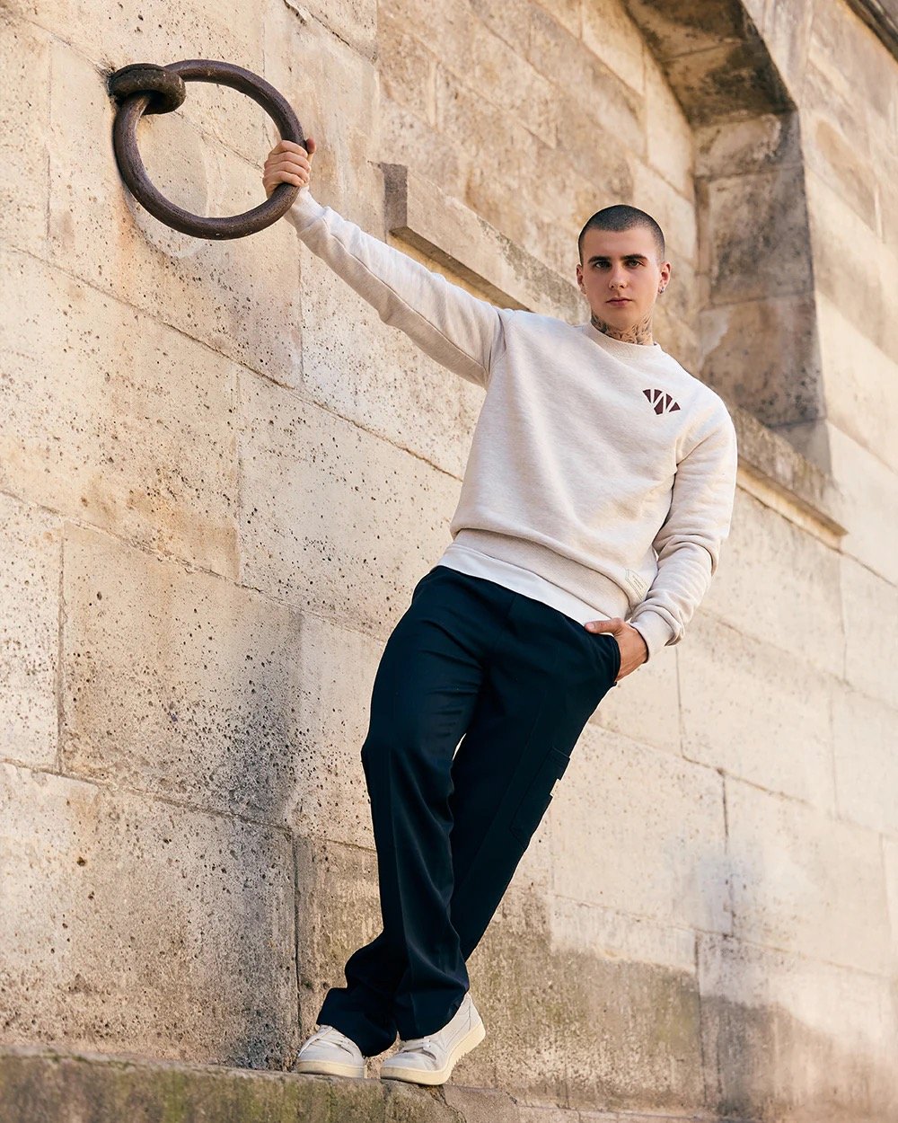 WOODROW CONNOR - OATMEAL MELANGE