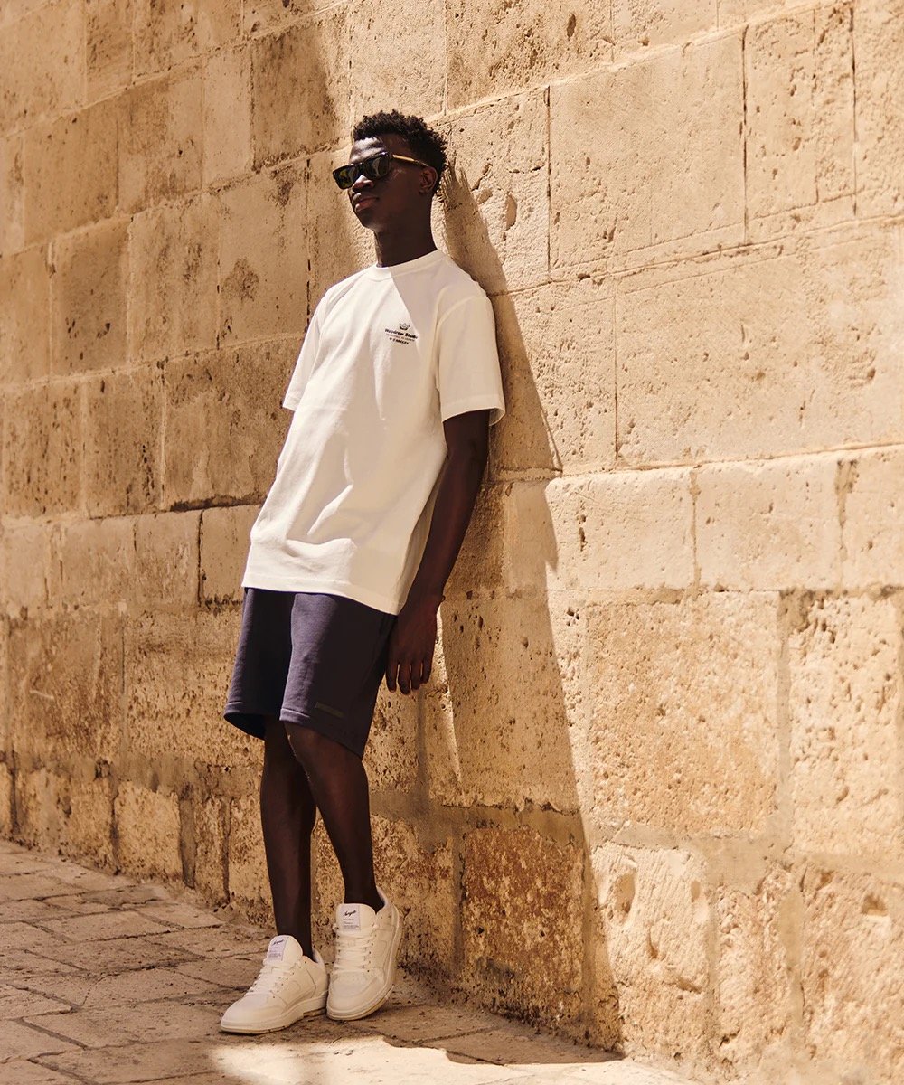 Woodrow: Rocco Tee Offwhite Shield