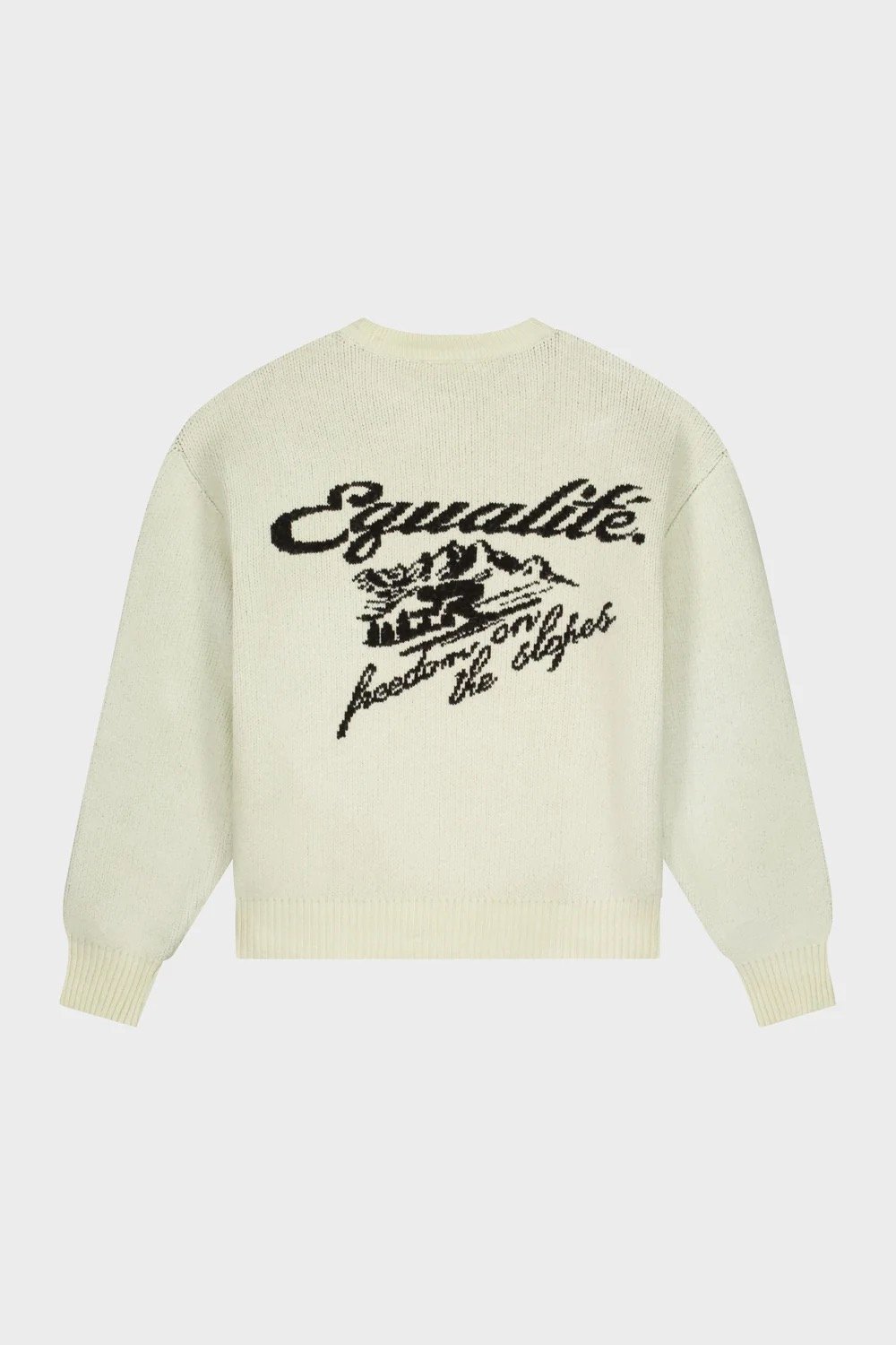 EQUALITÉ: MAX KNIT SWEATER OFF-WHITE