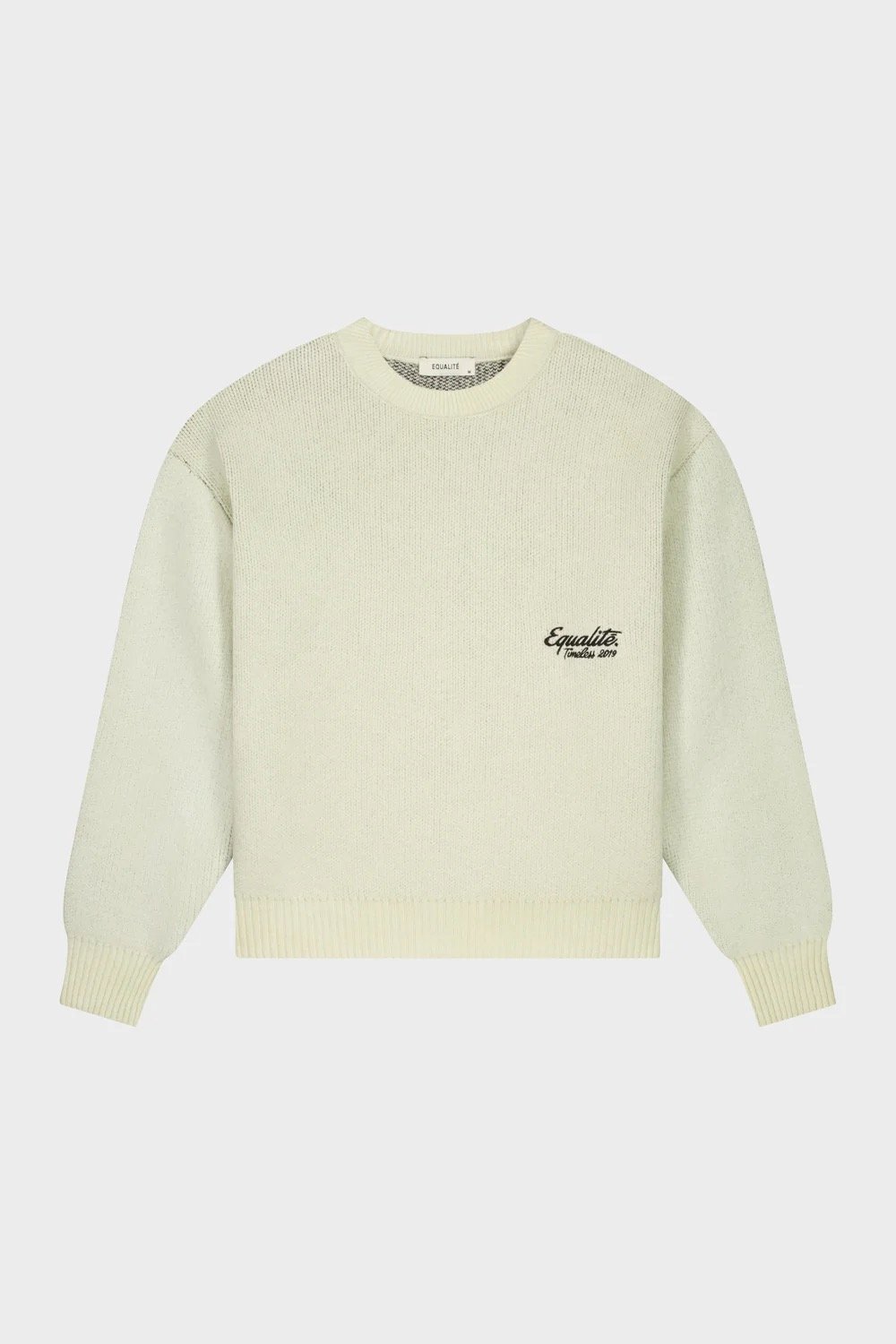 EQUALITÉ: MAX KNIT SWEATER OFF-WHITE