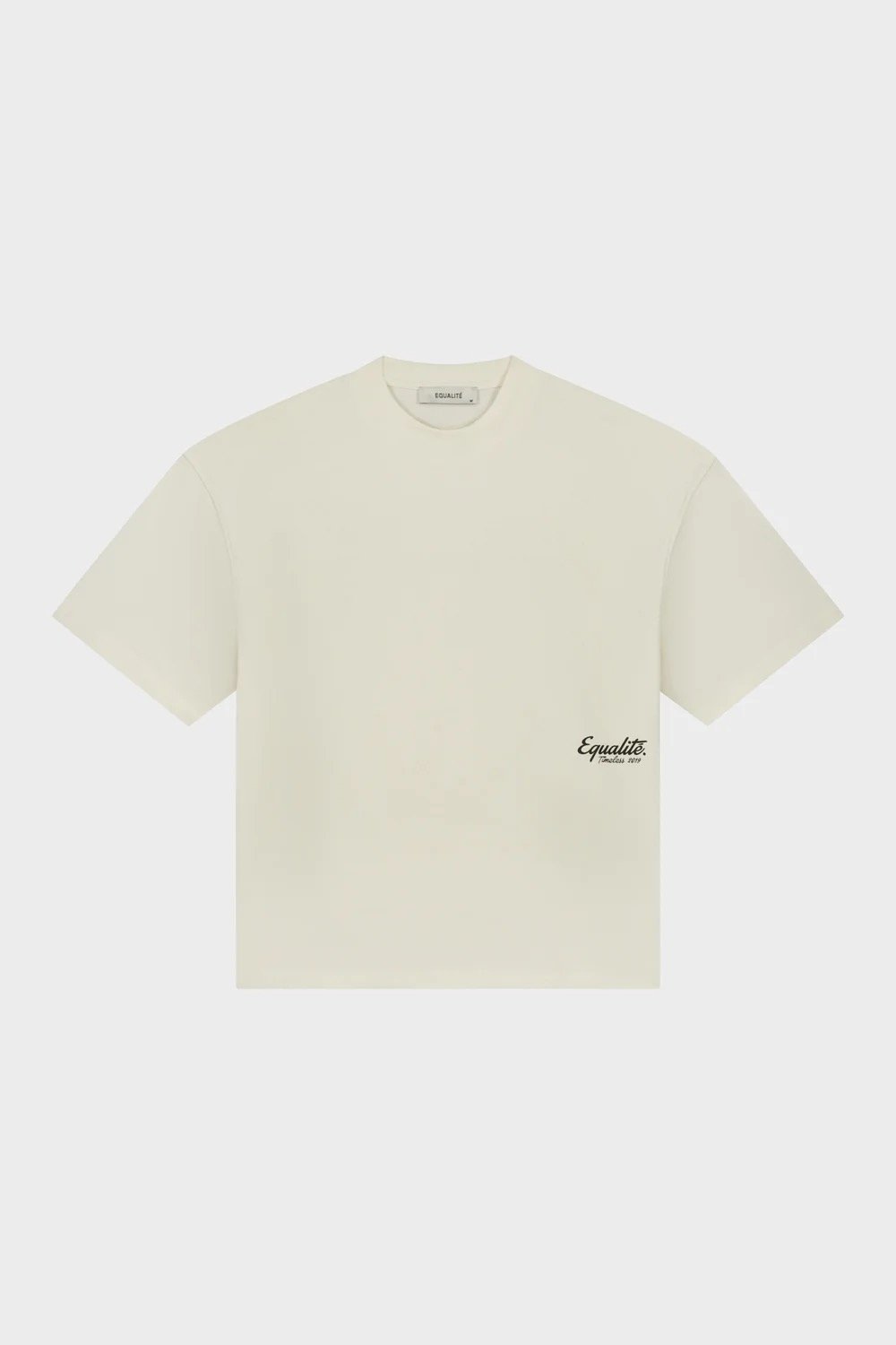 EQUALITÉ: MAX BOXY TEE OFF-WHITE