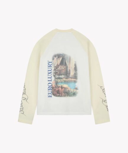 SAINT BLANC EURO LUXURY RAGLAN LONGSHIRT CREAM