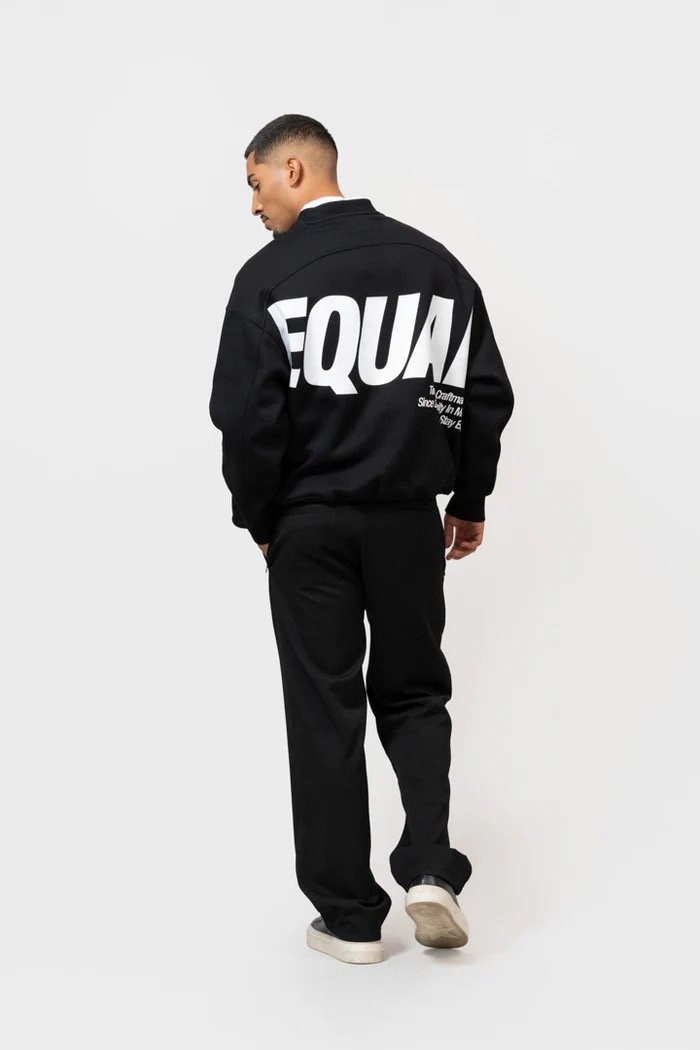 EQUALITÉ: ELIA OVERSIZED SWEATER BLACK