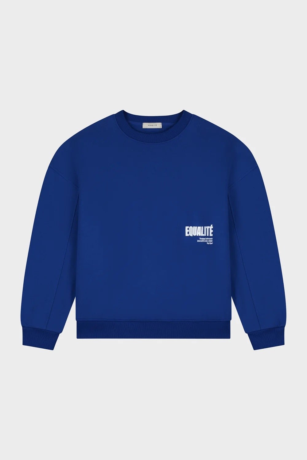 EQUALITÉ: ELIA OVERSIZED SWEATER BLUE
