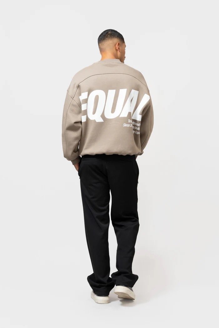 ELIA OVERSIZED SWEATER TAUPE