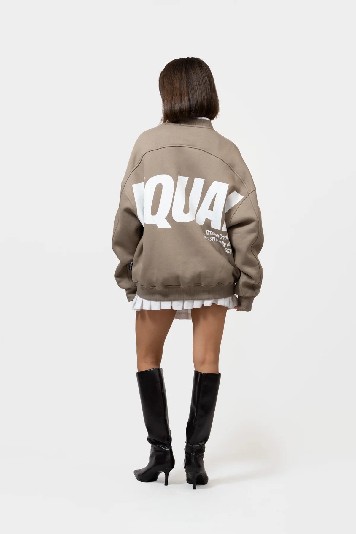 ELIA OVERSIZED SWEATER TAUPE