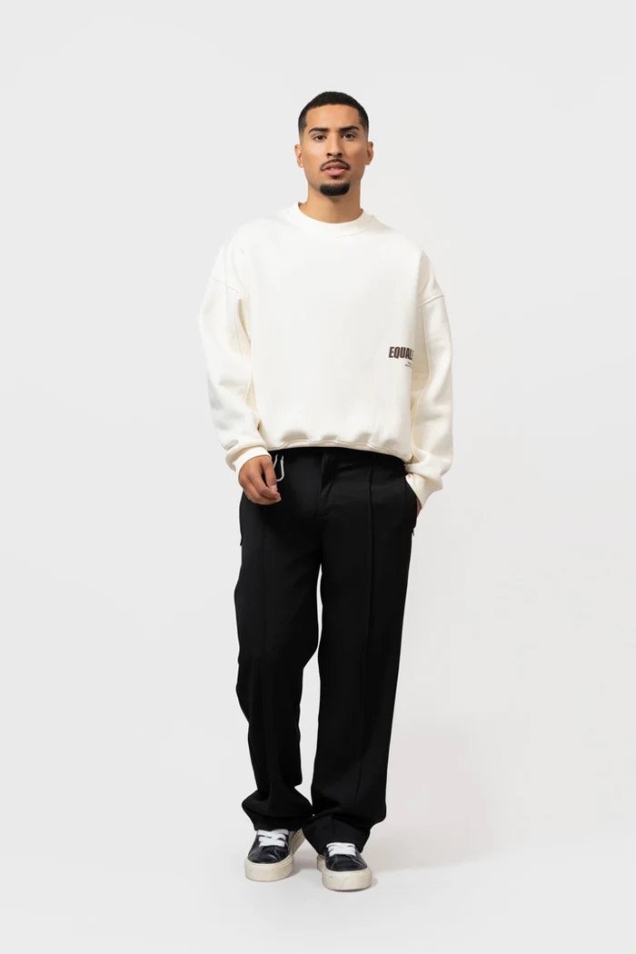 EQUALITÉ: ELIA OVERSIZED SWEATER OFF-WHITE