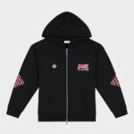 EQUALITÉ: DESERT OVERSIZED FULL ZIP HOODIE BLACK