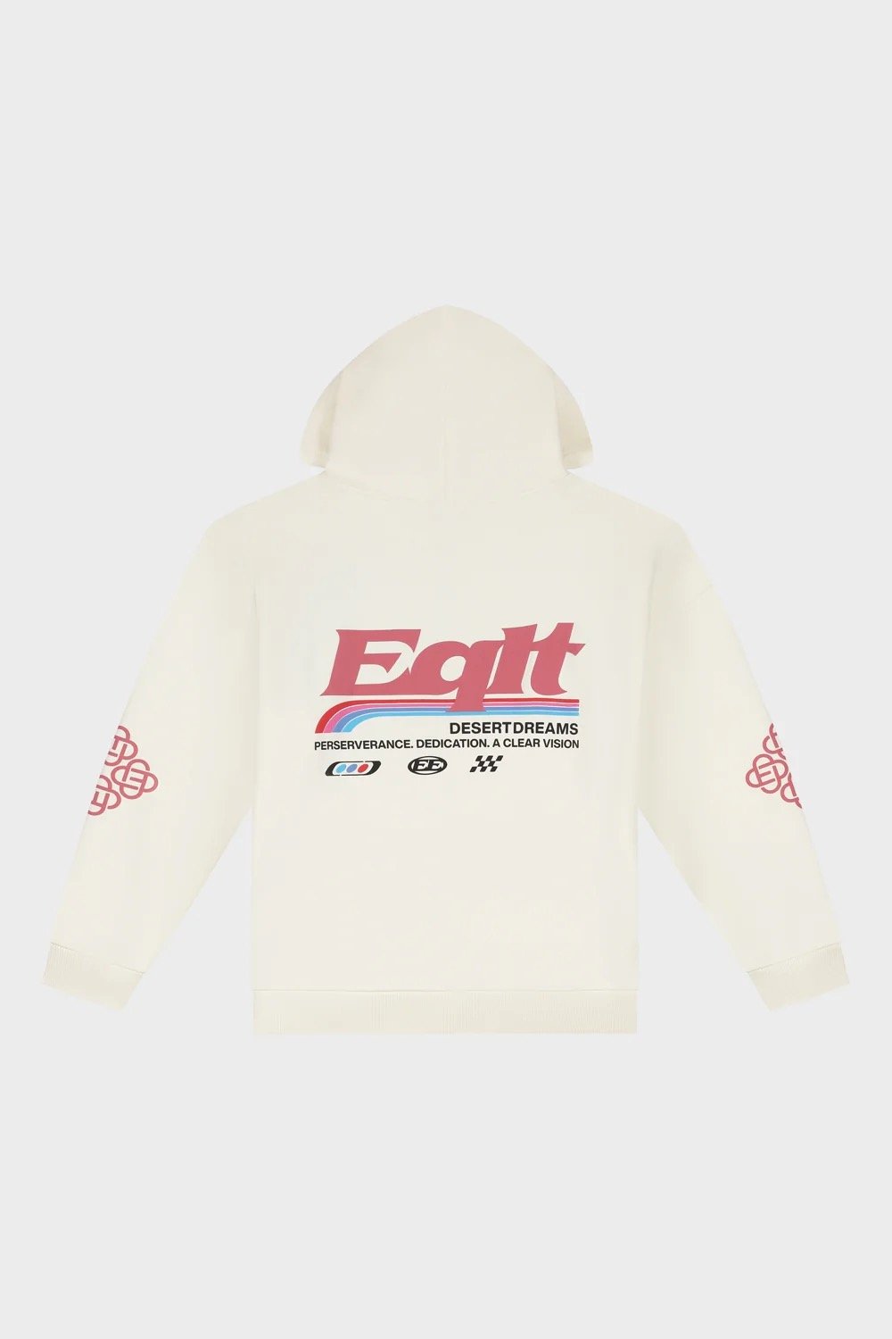 EQUALITÉ: DESERT OVERSIZED FULL ZIP HOODIE OFF-WHITE