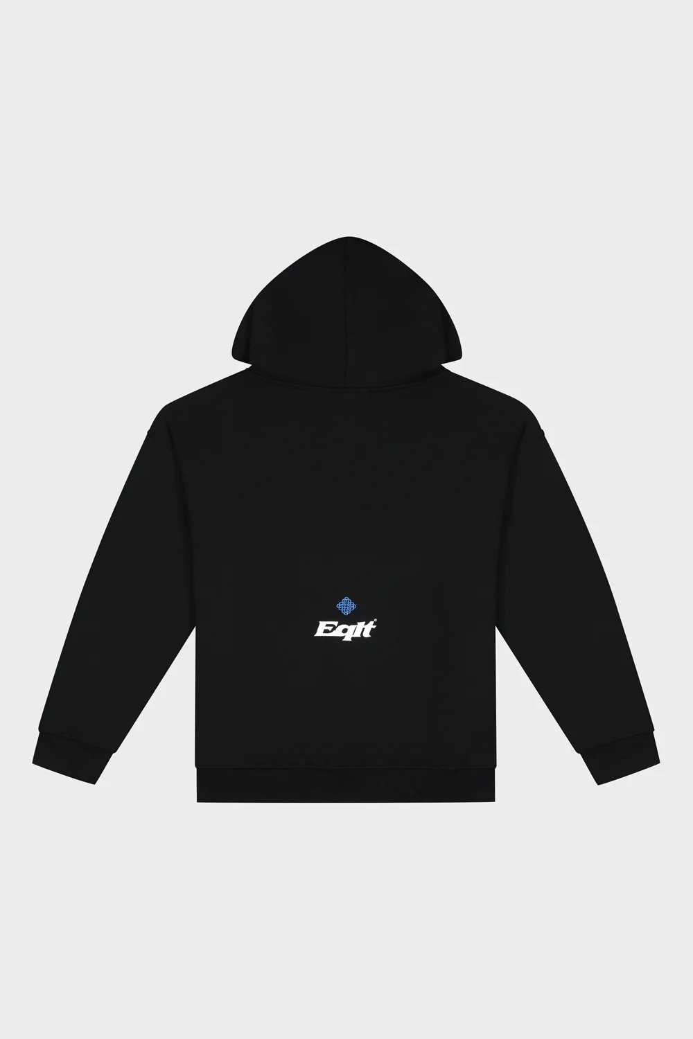 EQUALITÉ: JERSEY OVERSIZED HOODIE BLACK