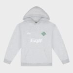 EQUALITÉ: JERSEY OVERSIZED HOODIE GREY MELANGE