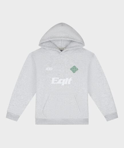 EQUALITÉ: JERSEY OVERSIZED HOODIE GREY MELANGE